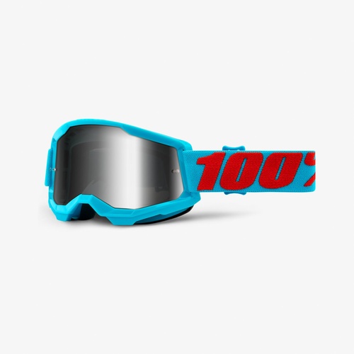 100% Strata 2 Summit Goggle - Silver Mirror Lens