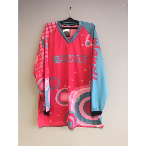 Planett Pink/Teal Circles Jersey