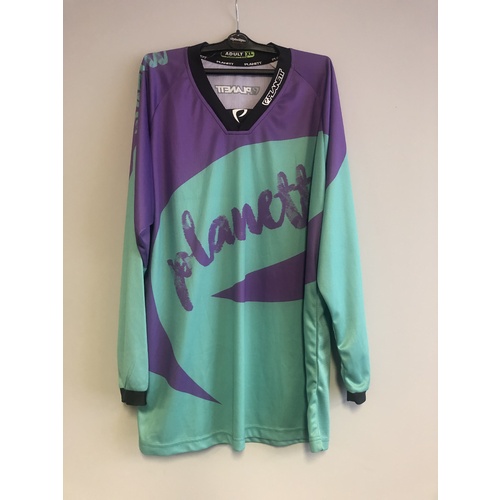 Planett Purple Teal Jersey