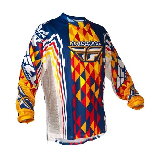 Fly Racing 2012 Kinetic Blue/Orange/Red Jersey