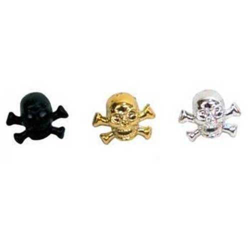 Skull & Crossbone Valve Caps (pair)