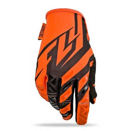 Fly Racing Kinetic Orange/Black Gloves