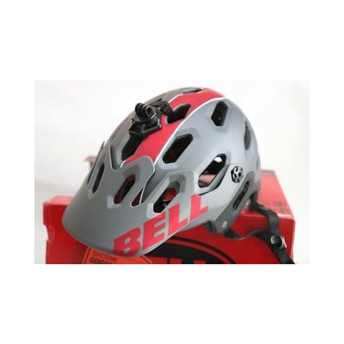 Bell Super 2 Tit/Red Helmet