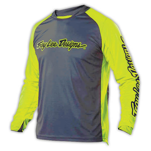 TLD 2015 Sprint Jersey Grey/Yellow