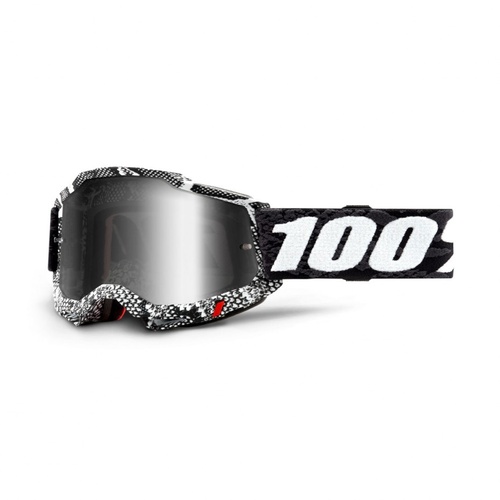 100% Accuri 2 Cobra Goggle - Silver Mirror Lens