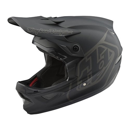 TLD 2021 D3 Fiberlite Mono Black Helmet