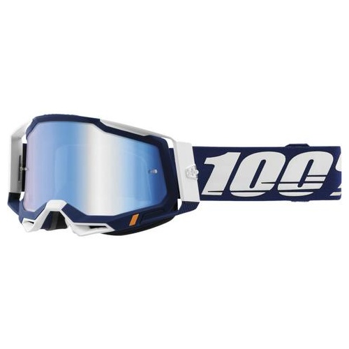100% Racecraft 2 Concordia Goggles - Blue Mirror Lens