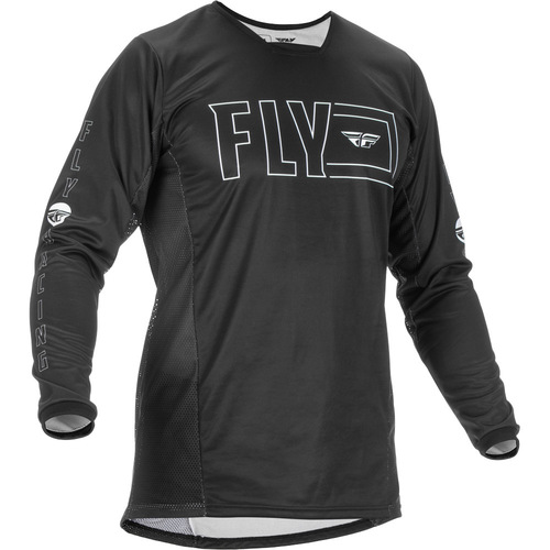 Fly Racing 2022 Kinetic Fuel Black/White Jersey