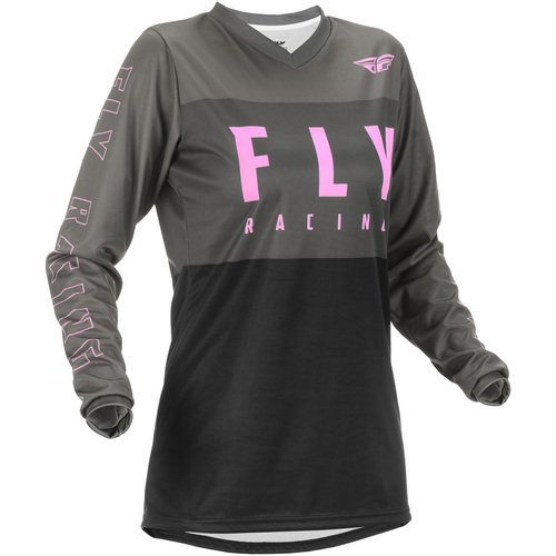 Fly Racing 2022 F-16 Grey/Black/Pink Jersey