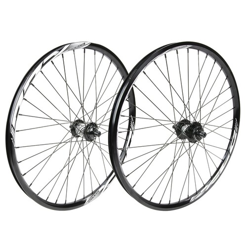 Excess XLC-2 24 x 1.50-1.75 Alloy Wheelset (Black/White)