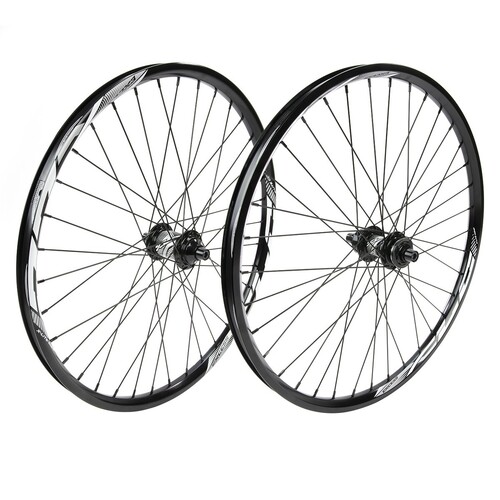 Excess XLC-1 24 x 1.50-1.75 Alloy Wheelset (Black/White)