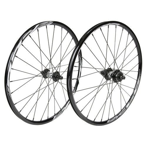 Excess XLC-1 20 x 1 3/8 Alloy Wheelset (Black/White)