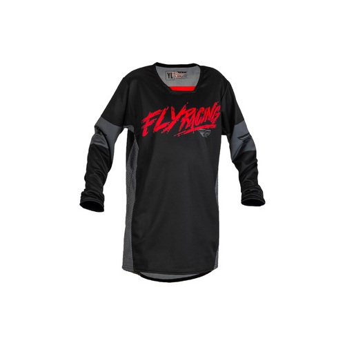 Fly 2023 Kinetic Khaos Black/Red/Grey Jersey