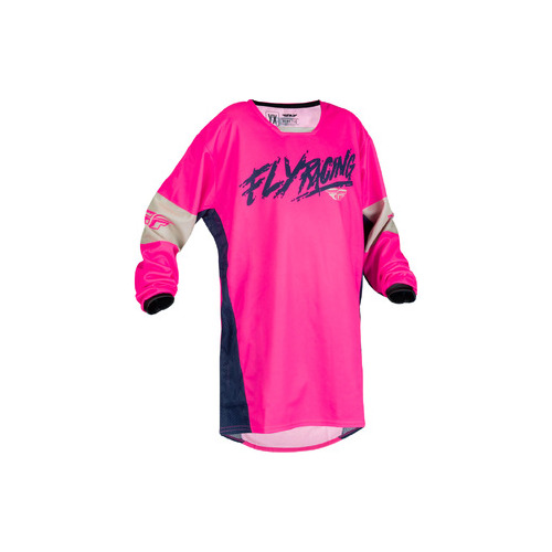Fly 2023 Kinetic Khaos Pink/Navy/Tan Jersey