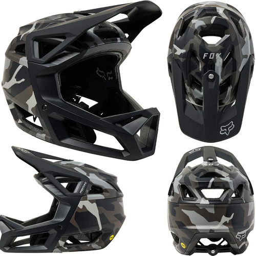 FOX Proframe RS MHDRN MIPS Black Camo Helmet
