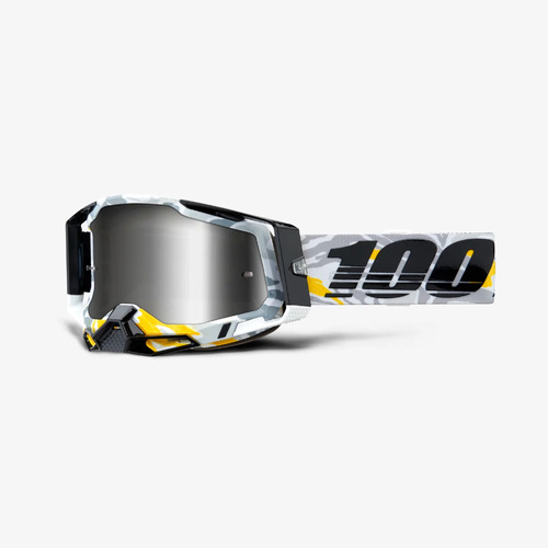 100% RACECRAFT 2 Goggle Korb (Mirror Silver Lens)