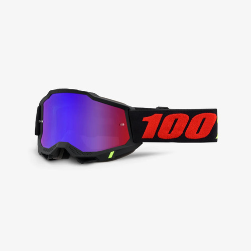 100% ACCURI 2 Goggle Morphuis (Mirror Red/Blue Lens)