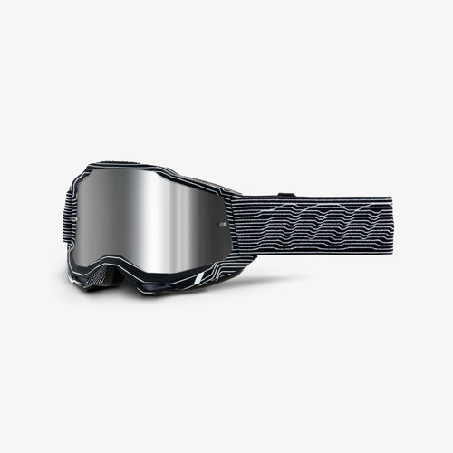 100% ACCURI 2 Goggle Silo (Mirror Silver Flash Lens)