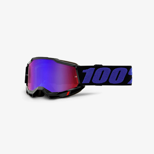 100% ACCURI 2 Junior Goggle Moore (Mirror Red/Blue Lens)