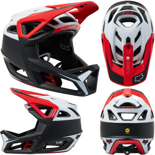 FOX Proframe RS SUMYT MIPS Black/Red Helmet