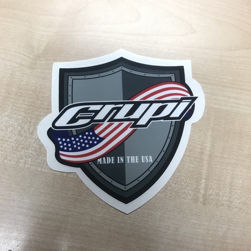Crupi Shield Sticker