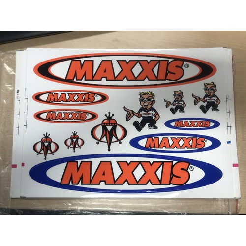 Maxxis Sticker Sheet