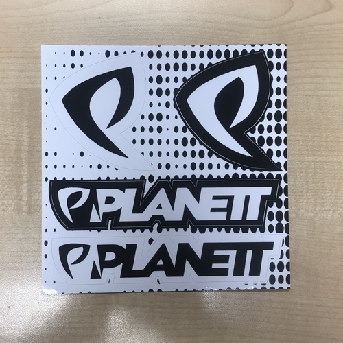 Planett BMX Sticker Sheet