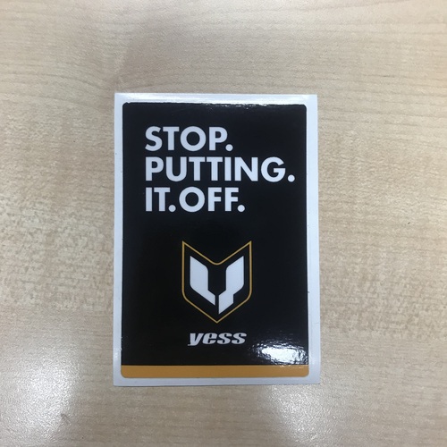 YESS BMX - Stop Putting it off Sticker