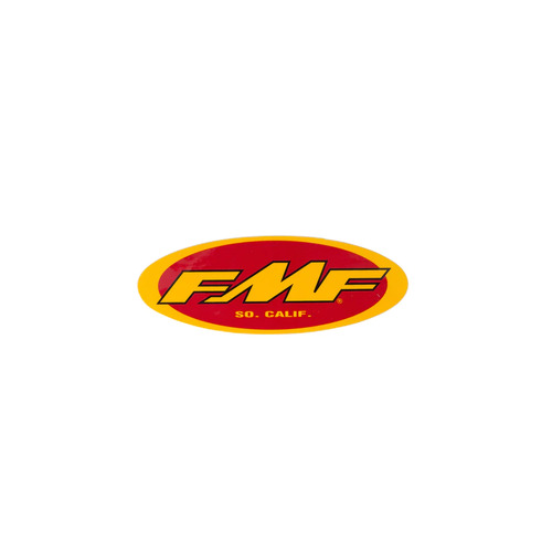 FMF 5" Oval Sticker