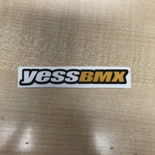 YESS BMX Logo Sticker #2