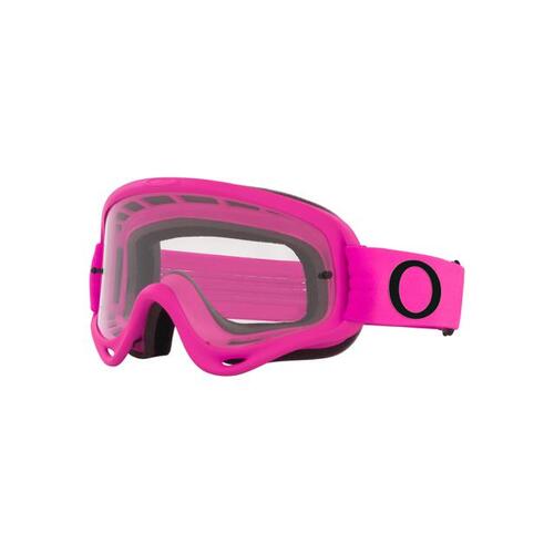 Oakley XS O-Frame MX Pink (Clear Lens) Youth Goggles
