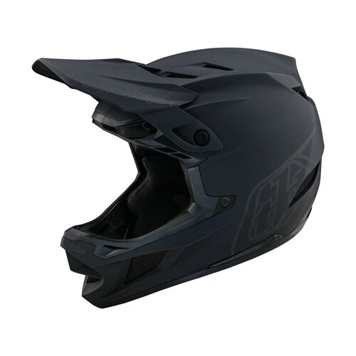 TLD 2024 D4 Poly Stealth Black Helmet