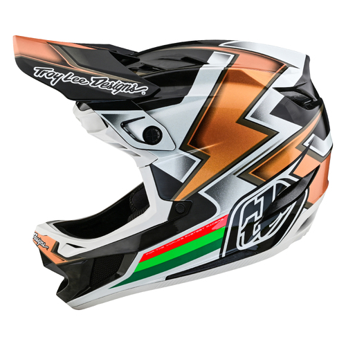 TLD 2024 D4 Carbon Ever Black/Gold Helmet