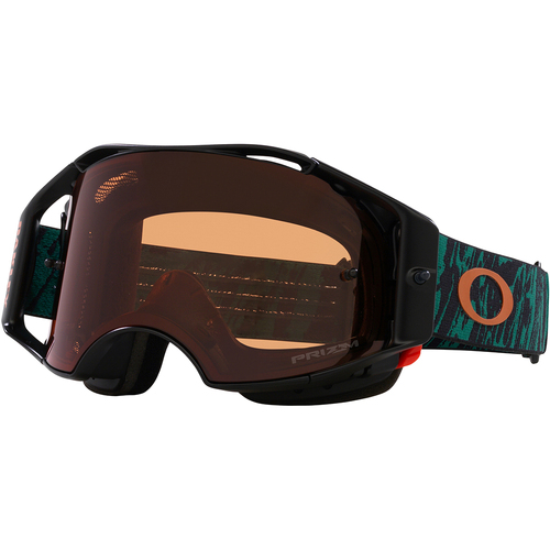 Oakley Airbrake Viridian Striped (Prizm Bronze Lens) Goggles