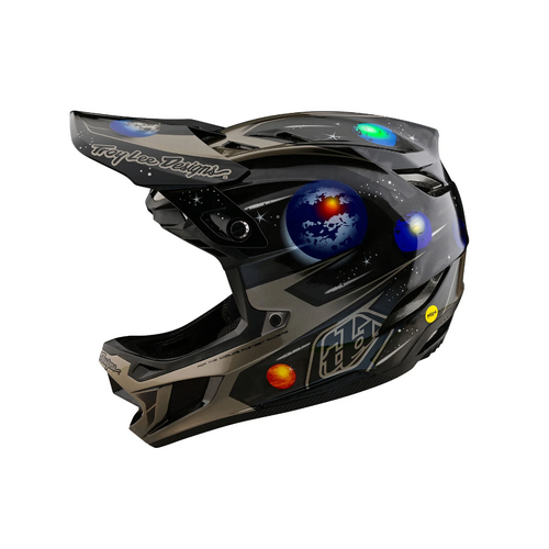 TLD 2024 D4 Carbon MIPS Spacian Black Helmet