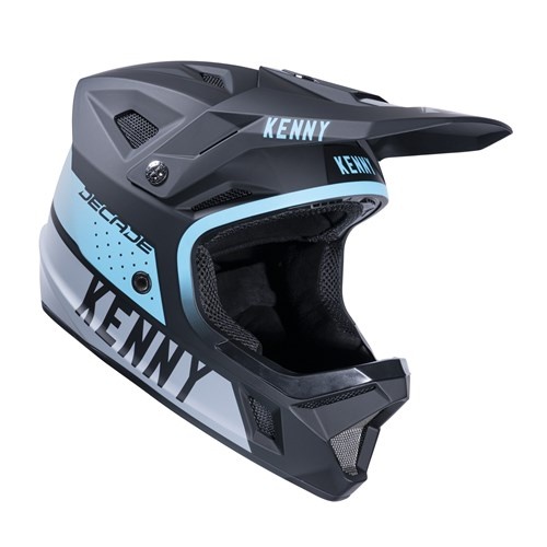 Kenny 2023 Decade Helmet - Smash Black Turquoise