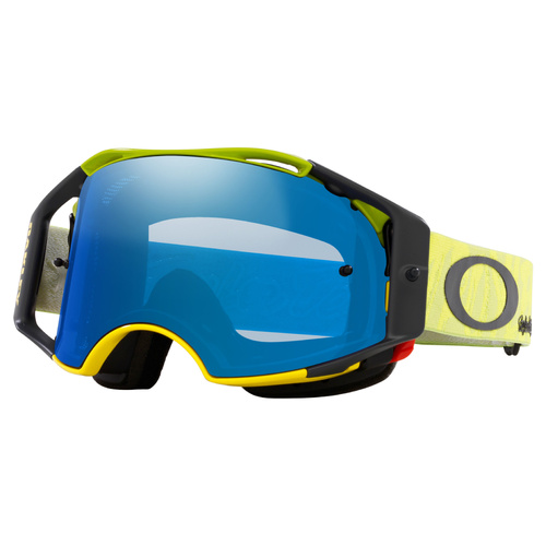 Oakley Airbrake TLD Painted Yellow (Black Ice Iridium Lens) Goggles