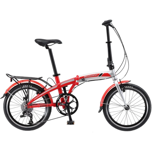 Schwinn Adapt 3 Folding Bike - Red