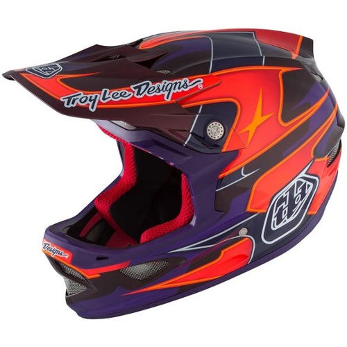 TLD 2016 D3 Carbon MIPS Render Purple Helmet