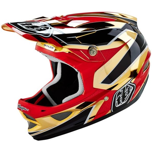 TLD 2016 D3 Composite Reflex Gold Chrome Helmet